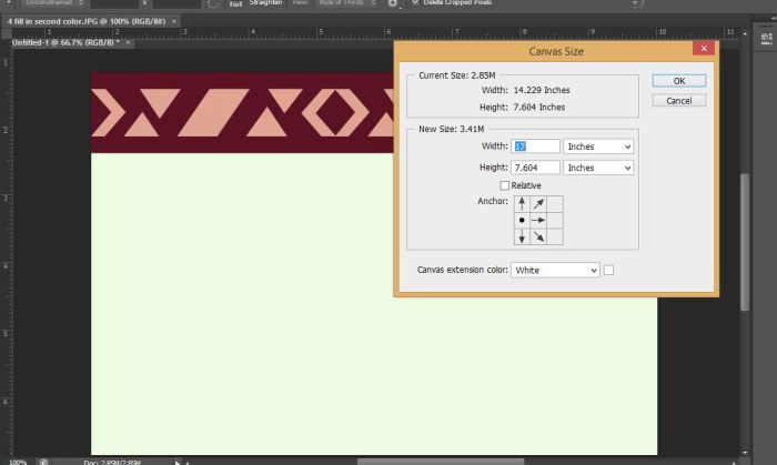5 canvas tool photoshop making tribal print how to