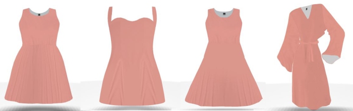 peach bridesmiad dresses custom color